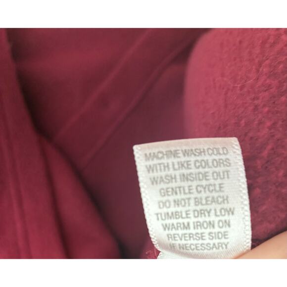 CJ Banks Fleece Christmas Sweater Button Up Size X Vintage - Picture 8 of 10